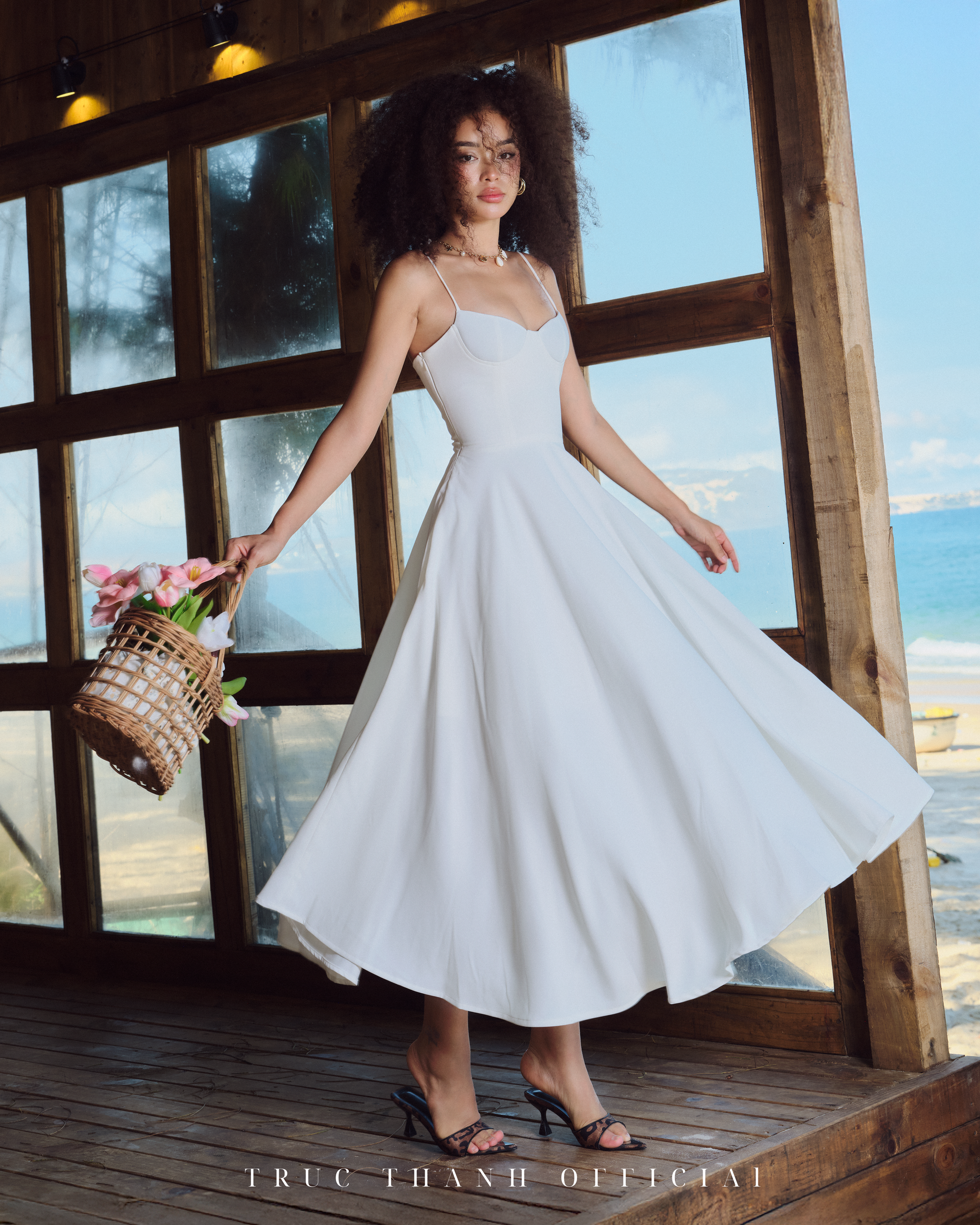 Coral Dress