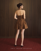 Dore Dress | Váy cổ yến (Brown/ Nâu)