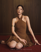 Dore Dress | Váy cổ yến (Brown/ Nâu)