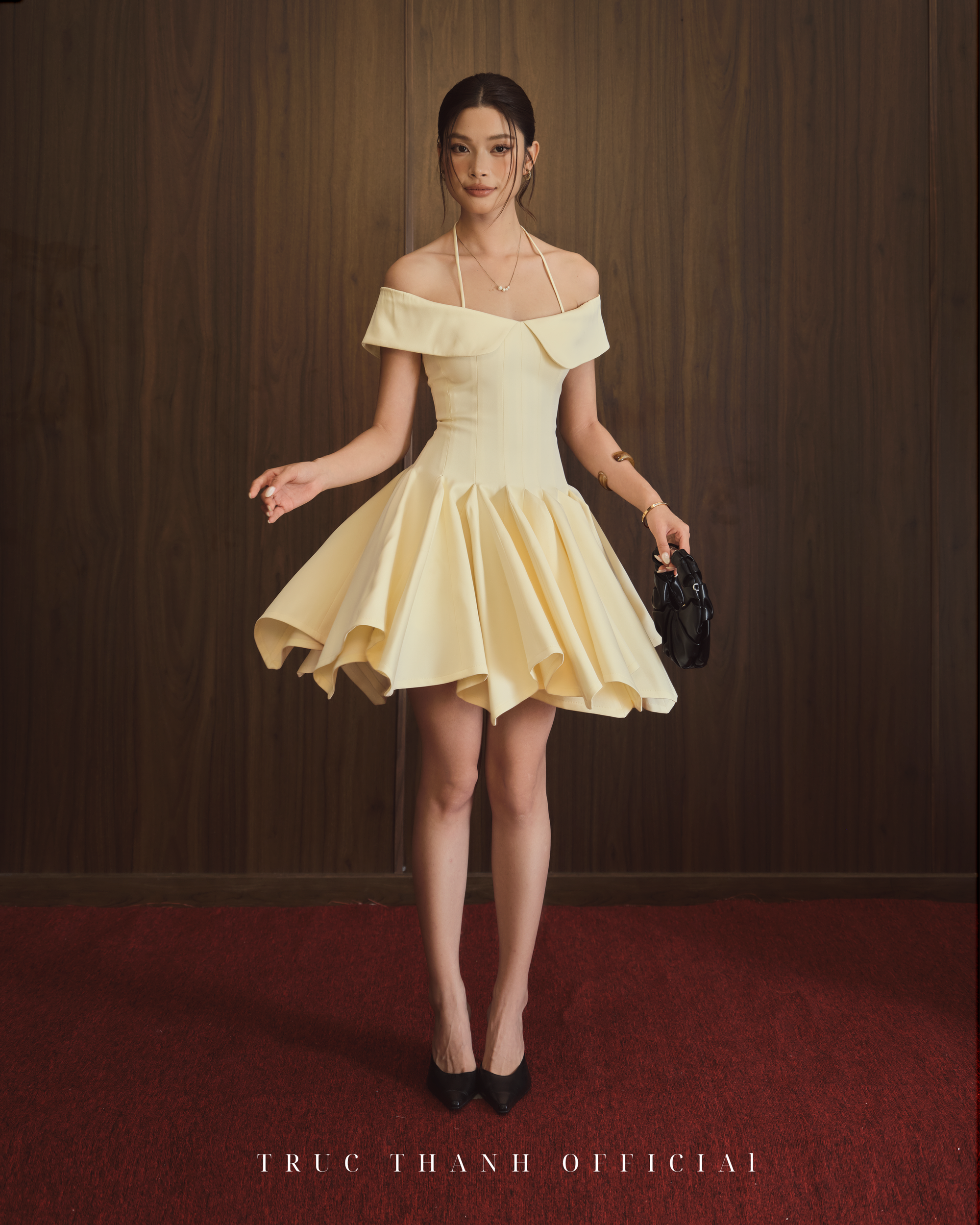 Muse Dress | Váy trễ vai bèo