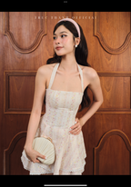 Daisy Set | Đầm ngắn dây cột cổ