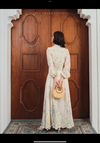 Lilas Dress | Váy Hoa Tiểu Thư Dài