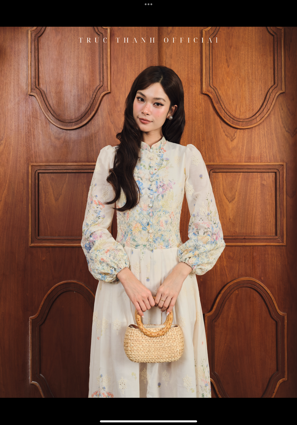 Lilas Dress | Váy Hoa Tiểu Thư Dài