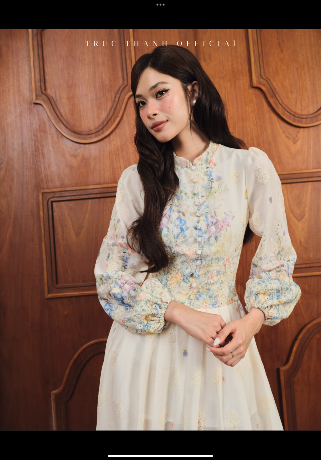 Lilas Dress | Váy Hoa Tiểu Thư Dài