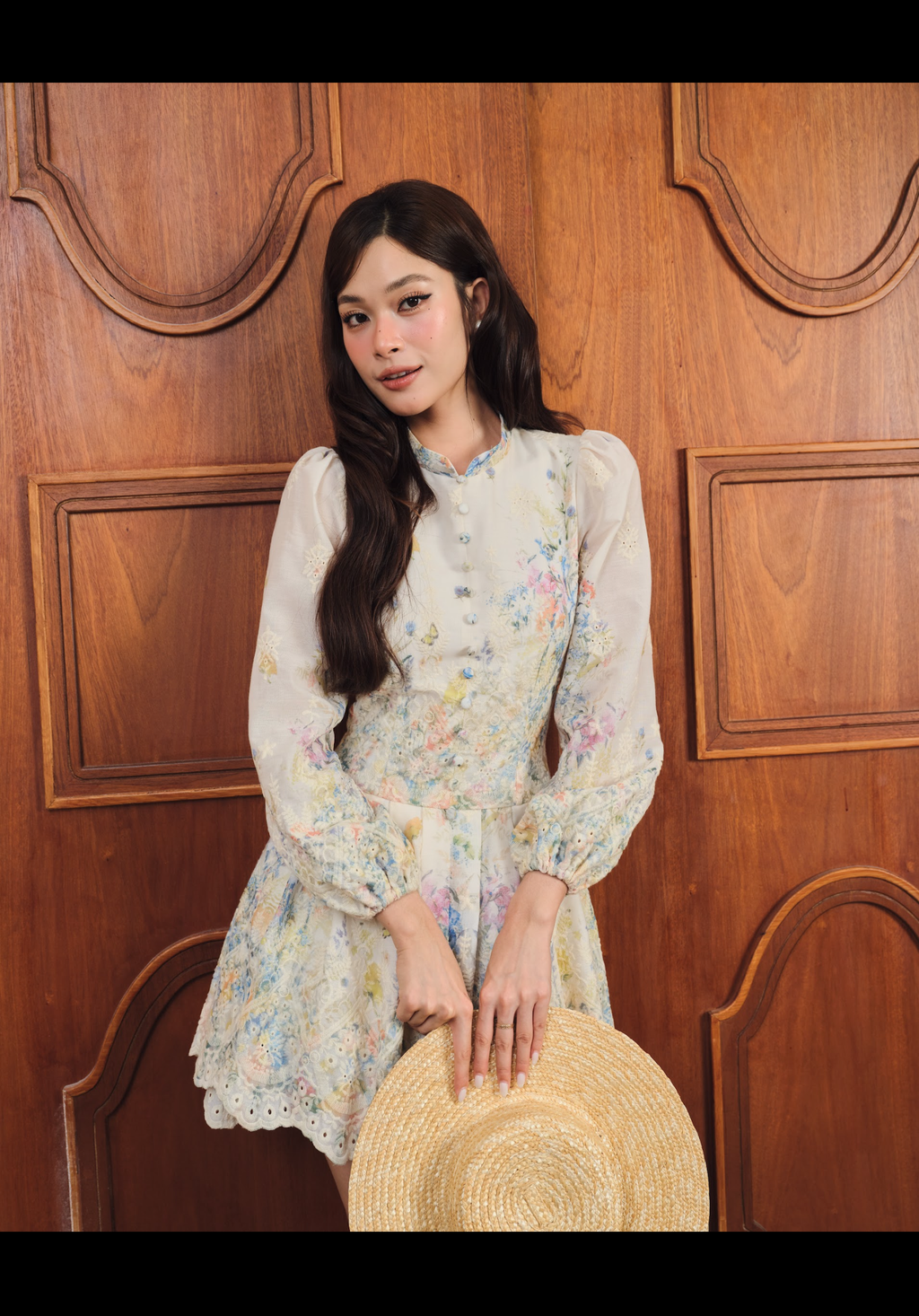 Rosee Dress | Flower Short Dress