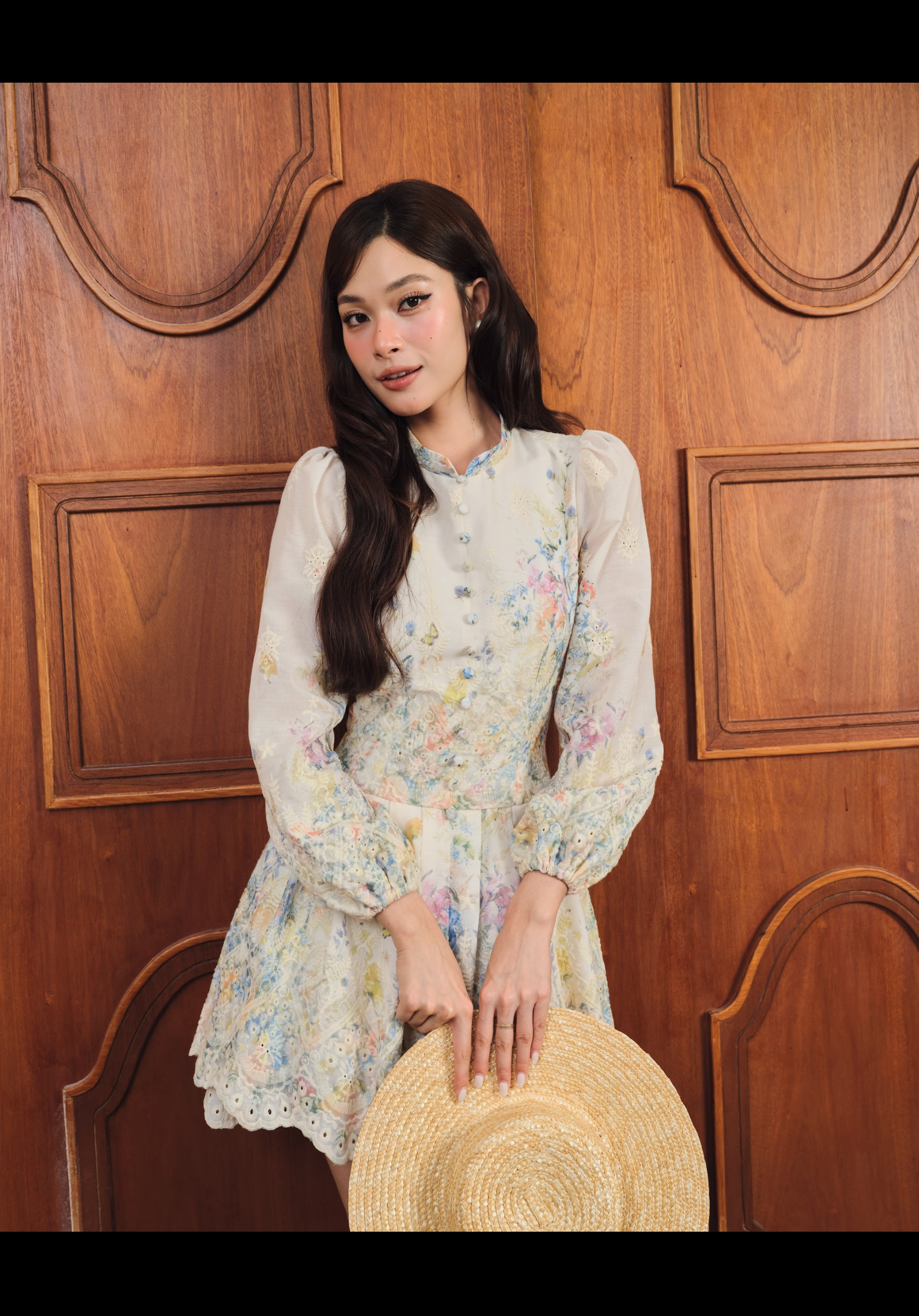 Rosee Dress | Flower Short Dress