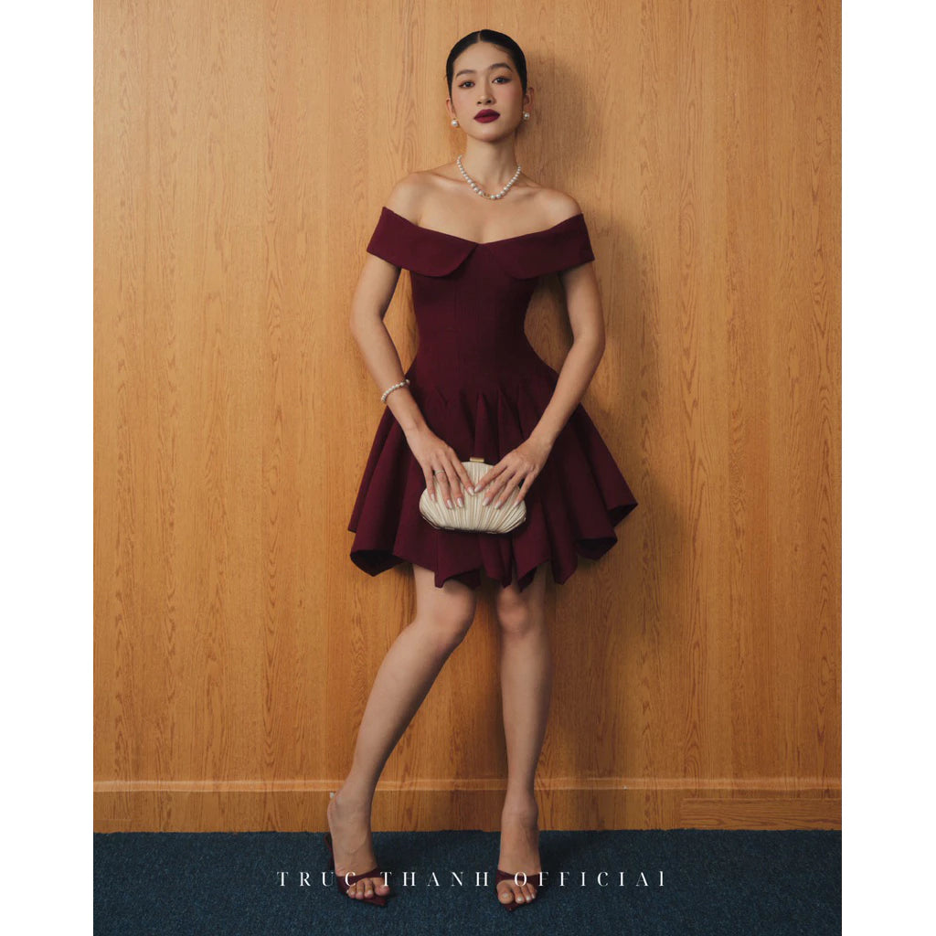 Muse Dress | Váy Trễ Vai Bèo