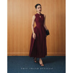 Lunas Dress | Váy Cổ Yếm Dài Mặc Được Hai Kiểu (2 Dressed-Way)