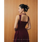 Lunas Dress | Váy Cổ Yếm Dài Mặc Được Hai Kiểu (2 Dressed-Way)